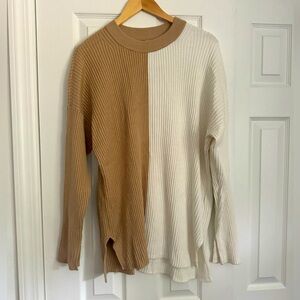 EUC Abercrombie Two Tone Sweater